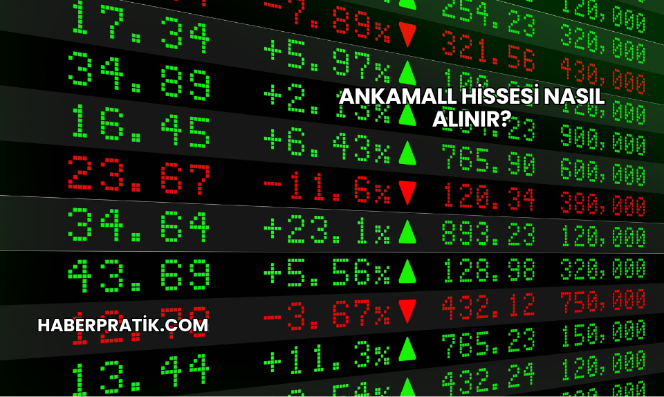 Ankamall Hissesi Nasıl Alınır?