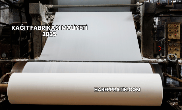 Kağıt Fabrikası Maliyeti 2025