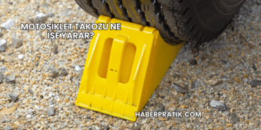 Motosiklet Takozu Ne İşe Yarar?