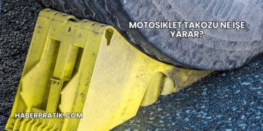 Motosiklet Takozu Ne İşe Yarar?