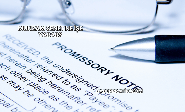 Munzam Senet Ne İşe Yarar?