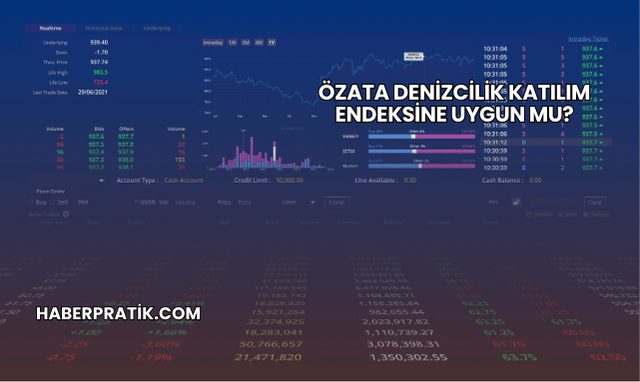 Özata Denizcilik Katılım Endeksine Uygun mu?