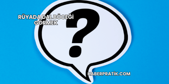 Rüyada Dal Böceği Görmek