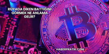 Rüyada Diken Battığını Görmek Ne Anlama Gelir?