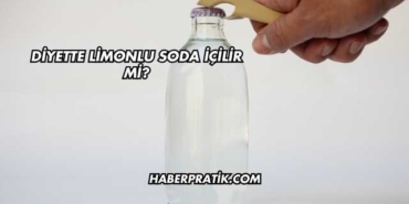 Diyette Limonlu Soda İçilir mi?