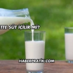 Diyette Süt İçilir mi