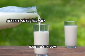 Diyette Süt İçilir mi