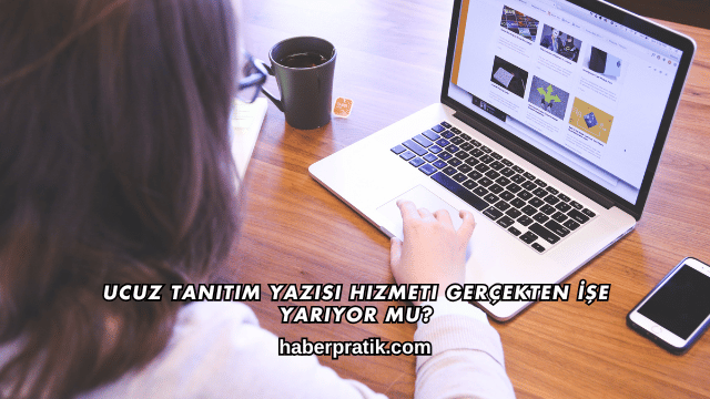 Ucuz Tanıtım Yazısı Hizmeti Gerçekten İşe Yarıyor mu?